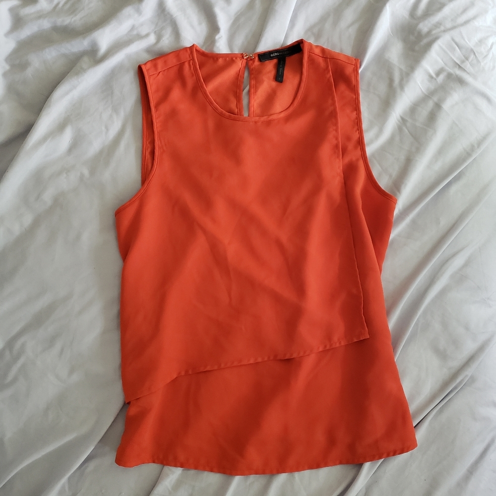 Bcbgmaxazria faux wrap